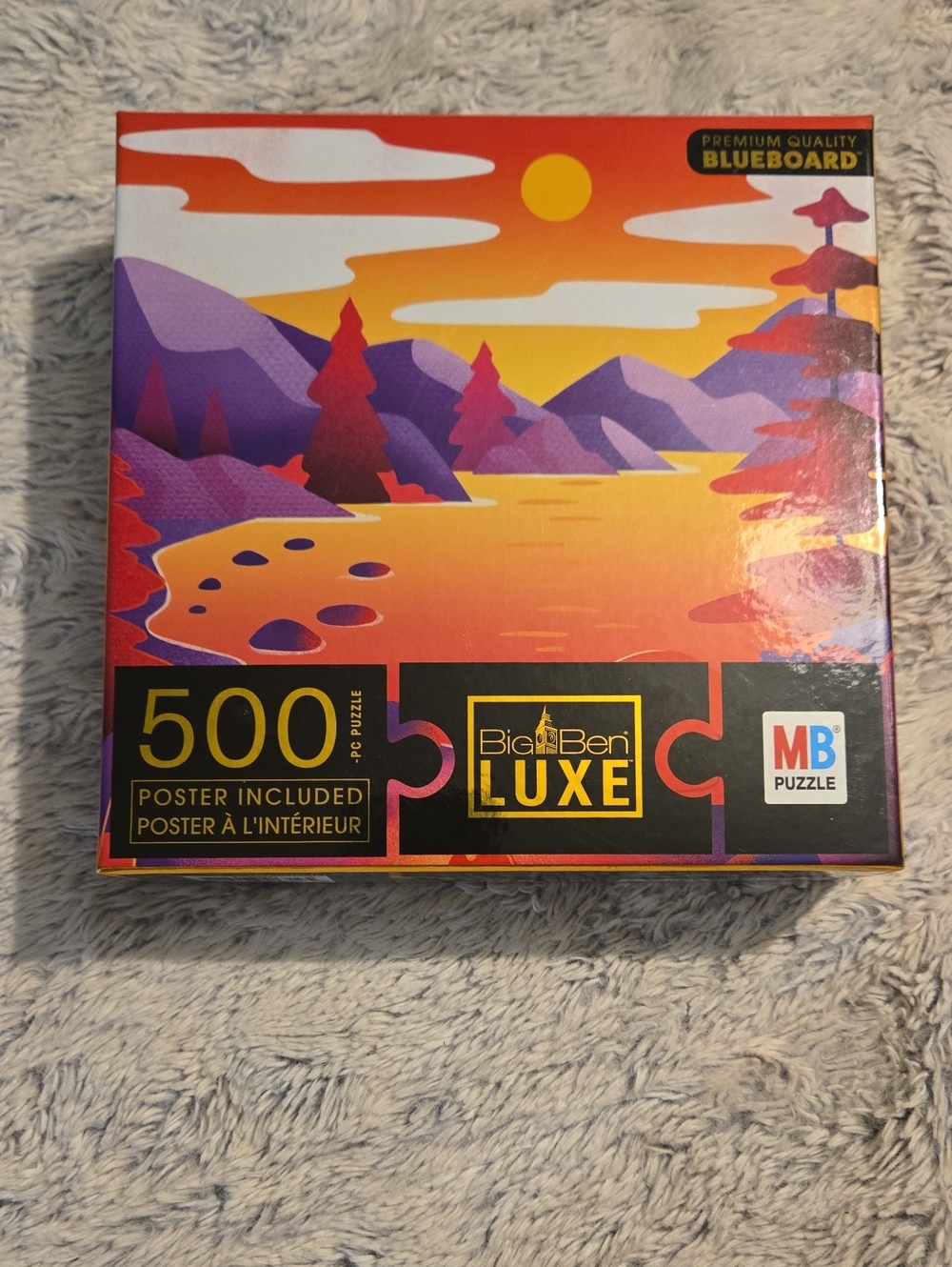 MB Big Ben Luxe - Solo Sunrise By Marcy Day 500 Piece Puzzle